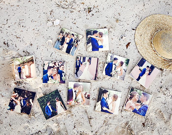 Pictured above: 6×6 PhotoBoards Printed images by @jophotos