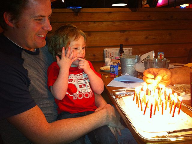 Todd’s birthday, January 2012