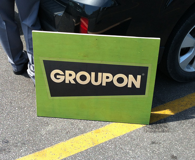 Groupon board Groupon board