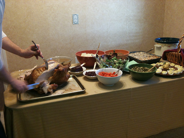 Thanksgiving Spread 2011