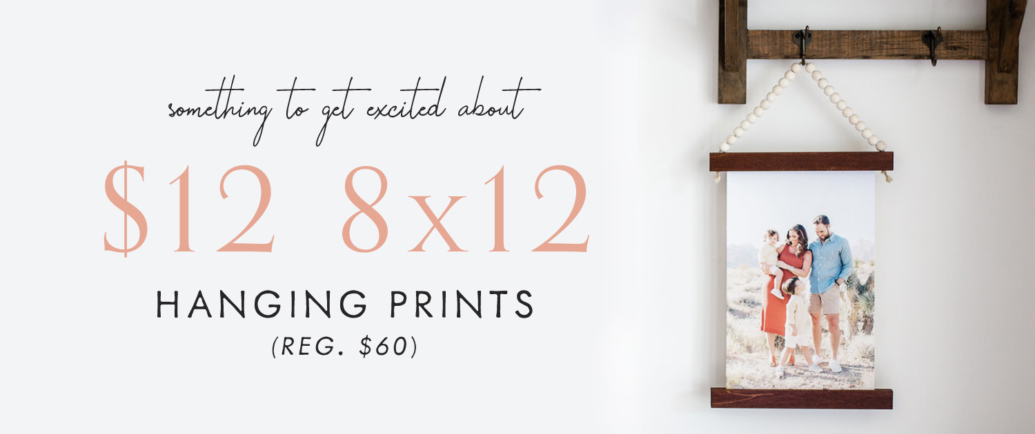 $12 8x12 Hanging Prints