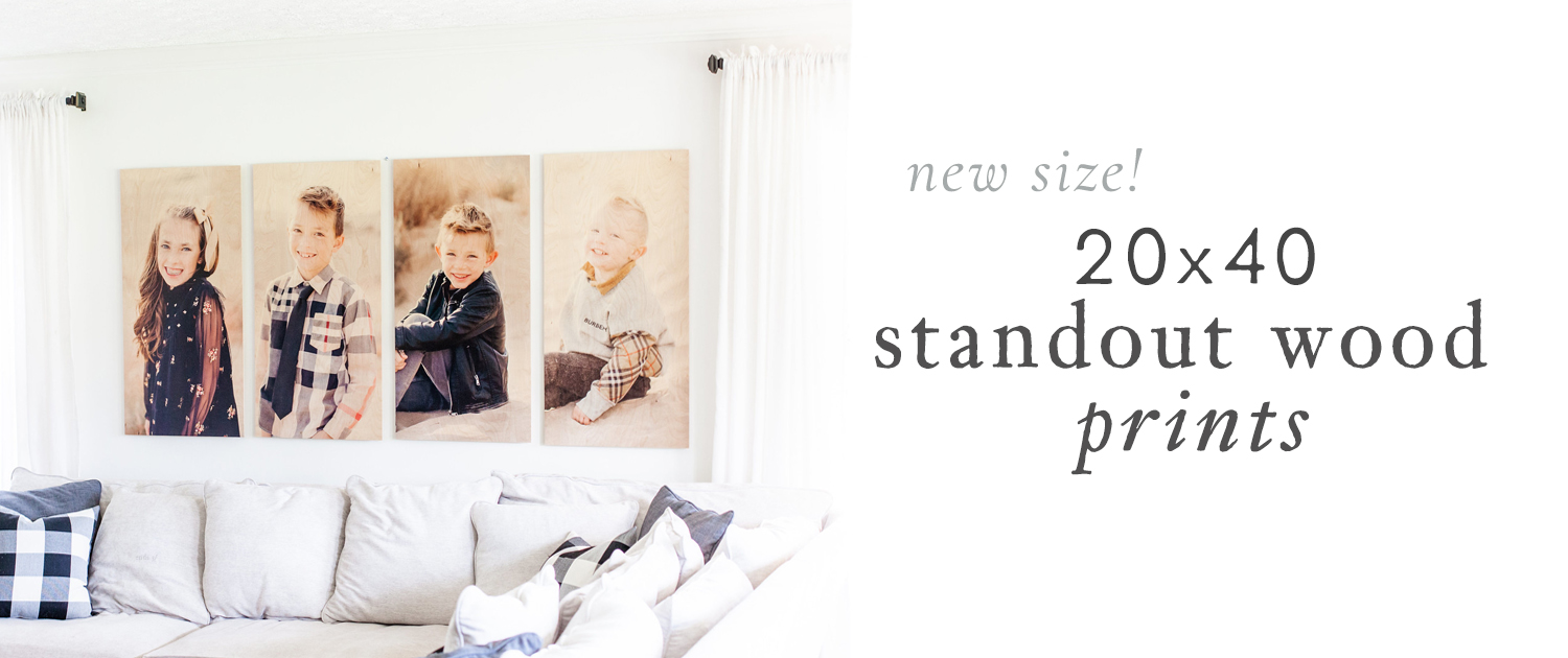 New Size Standout Wood Prints