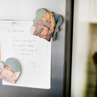 Wooden Photo Magnets