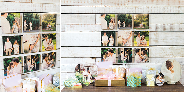 Standout Wood Print Grid