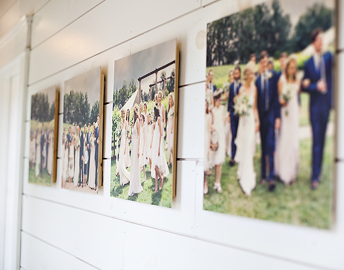 Pictured above: 12×12 9 piece Standout Wood Print Grid Printed images by @shannonelizabeths