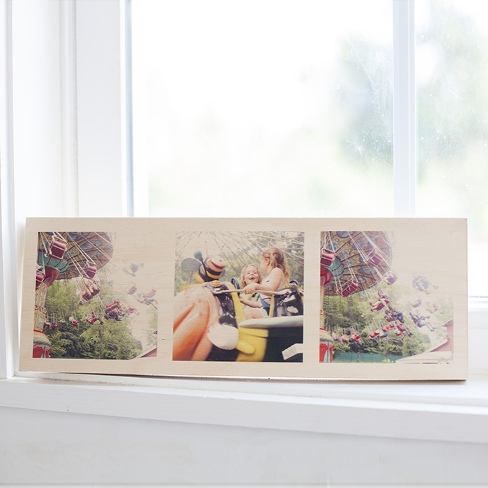 Pictured above: 8×24 CollageBoard. Printed images by @lindsayjane.
