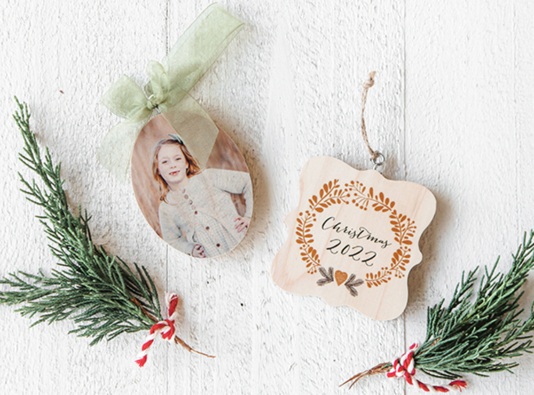 How to make wooden Christmas ornaments and tags 