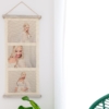 Burlap Hanging Print Collages
