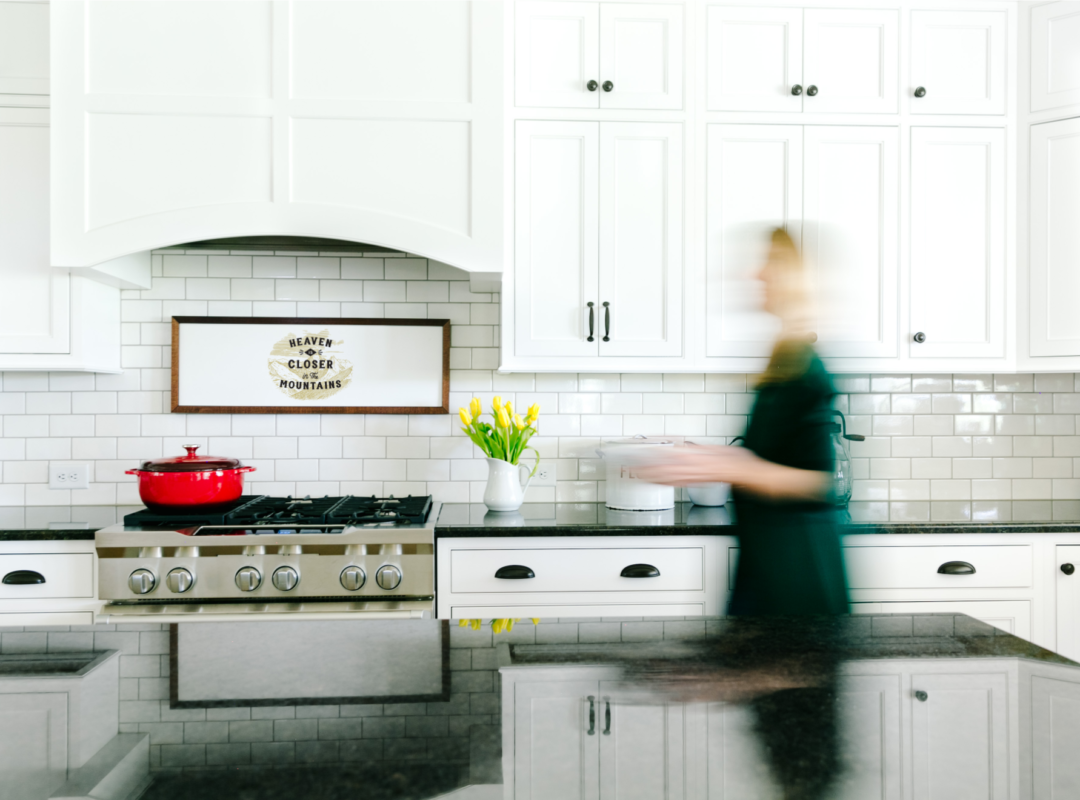 12×36 framed pearlboard sign kitchen 2