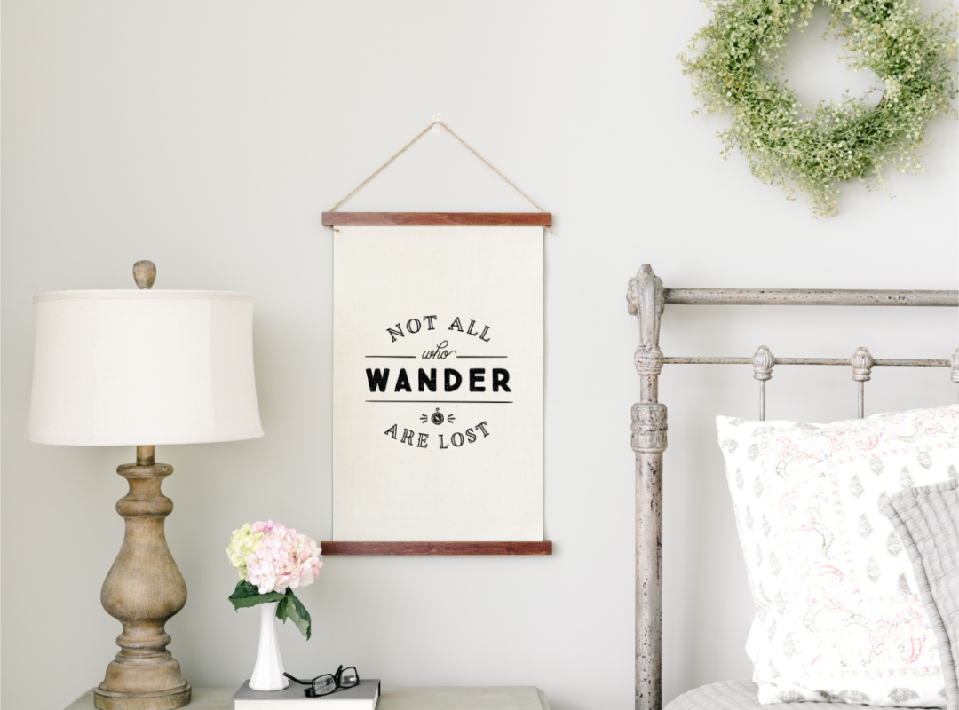 16×24 Hanging Burlap Sign