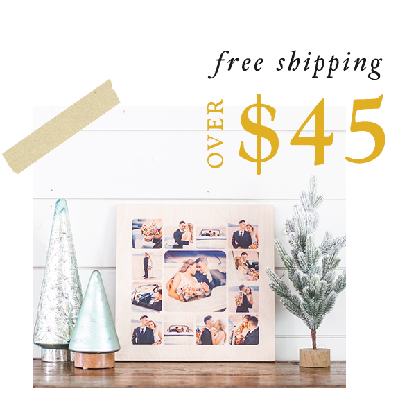 Free shipping over $45