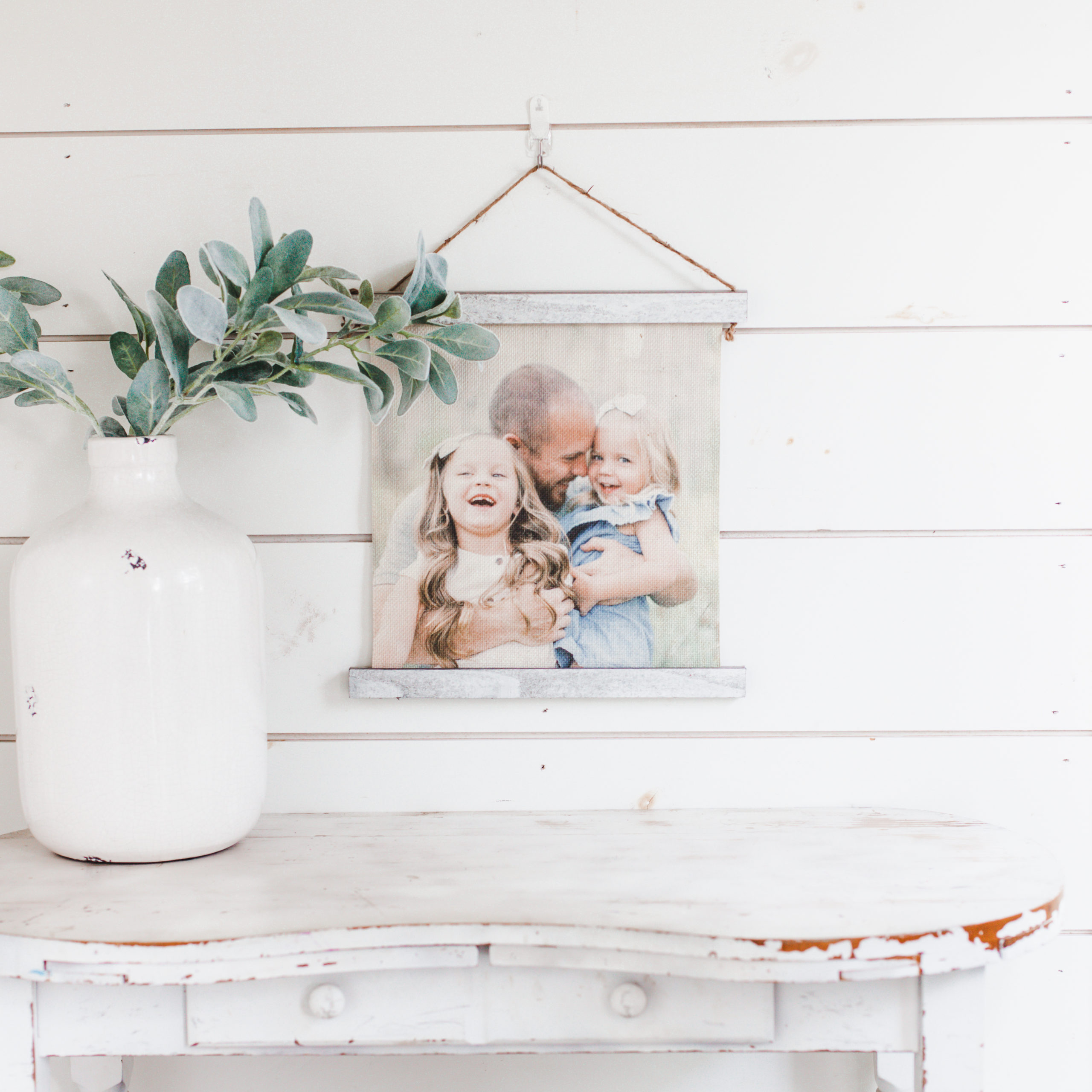 12x12 Hanging Burlap Prints | $22 ($85)