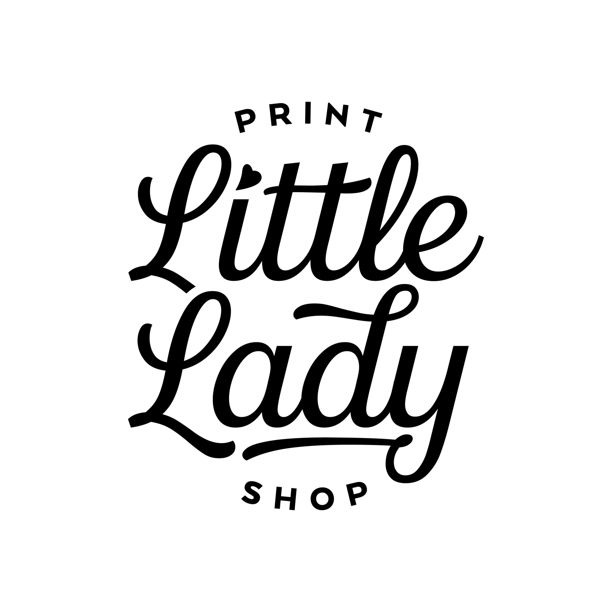 Little Lady Print Shop logo